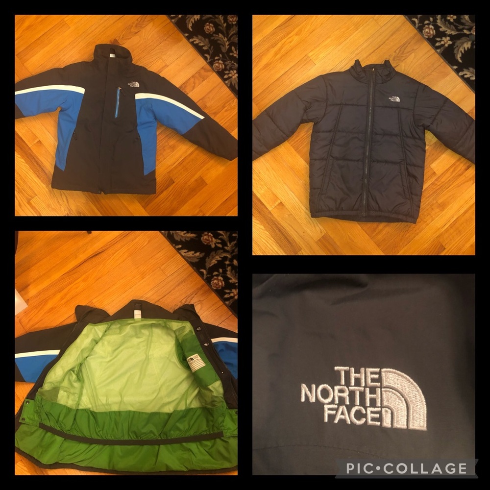 North Face Boys Three in One Ski Jacket 14-16